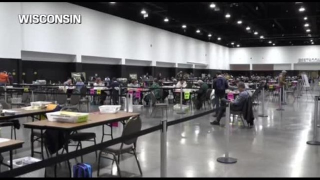 Lo scrutinio dei voti inviati per posta in Wisconsin e Pennsylvania