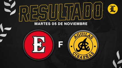 Resumen Leones del Escogido vs Águilas Cibaeñas 05 de Noviembre del 2024