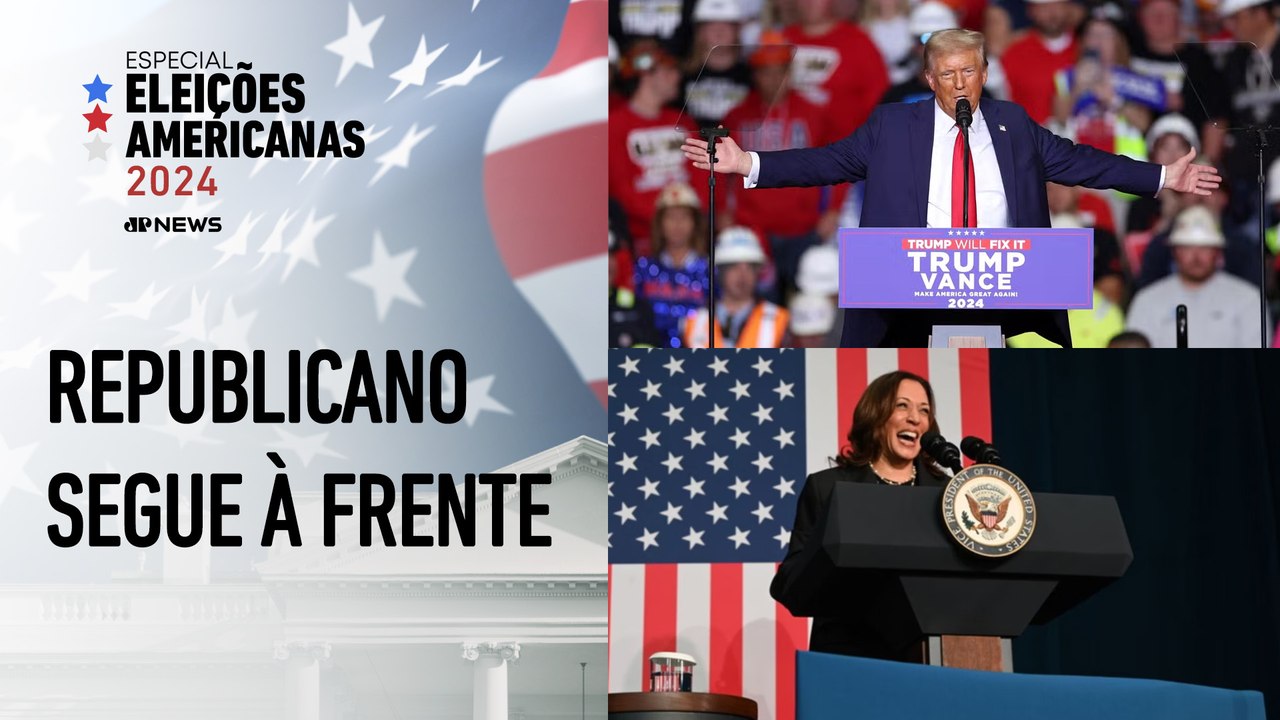 Trump vira na Pensilvânia e Colorado elege Kamala Harris | ELEIÇÕES EUA