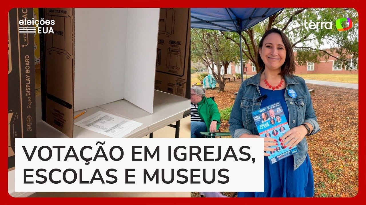 Eleições americanas: como foi o dia de votação nas Carolinas, nos Estados Unidos