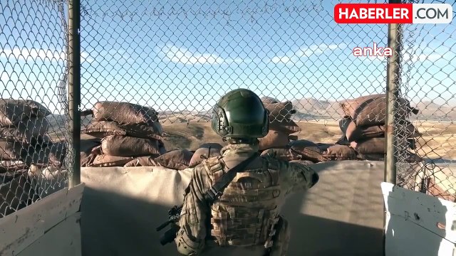 Van-İran Hudut Hattı... Tugay Komutanı: İran Sınırı Engellemelerinde Son Bir Yılda Yüzde 67 Düşüş Var