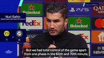 Sahin pleased with Dortmund's 'important' UCL victory