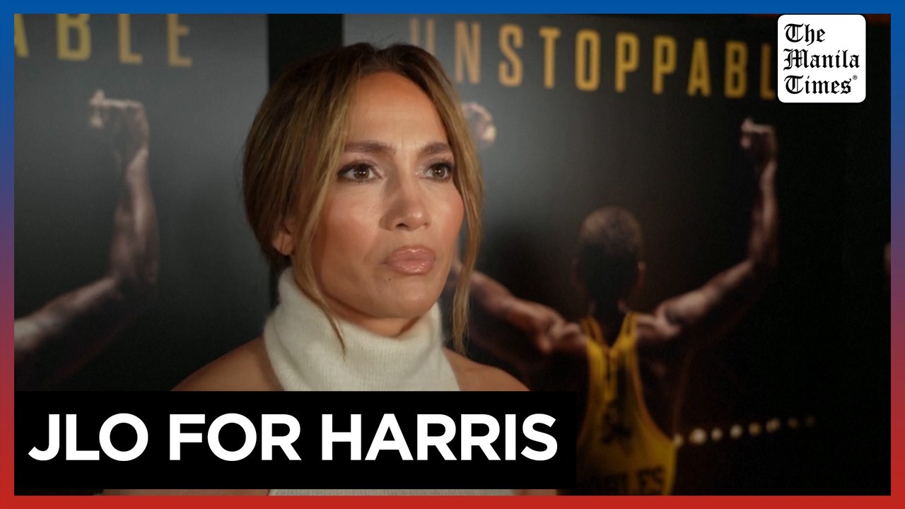 Your voice and vote count, Jennifer Lopez says at 'Unstoppable' premiere