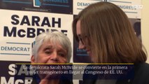 Sarah McBride, primera mujer transexual en el Congreso de EE. UU.