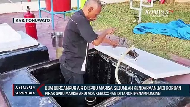 Geger! BBM Bercampur Air di SPBU Marisa, Pihak SPBU Akui Ada Kebocoran di Tangki Penampungan