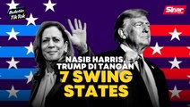 Nasib Harris, Trump di tangan 7 swing states