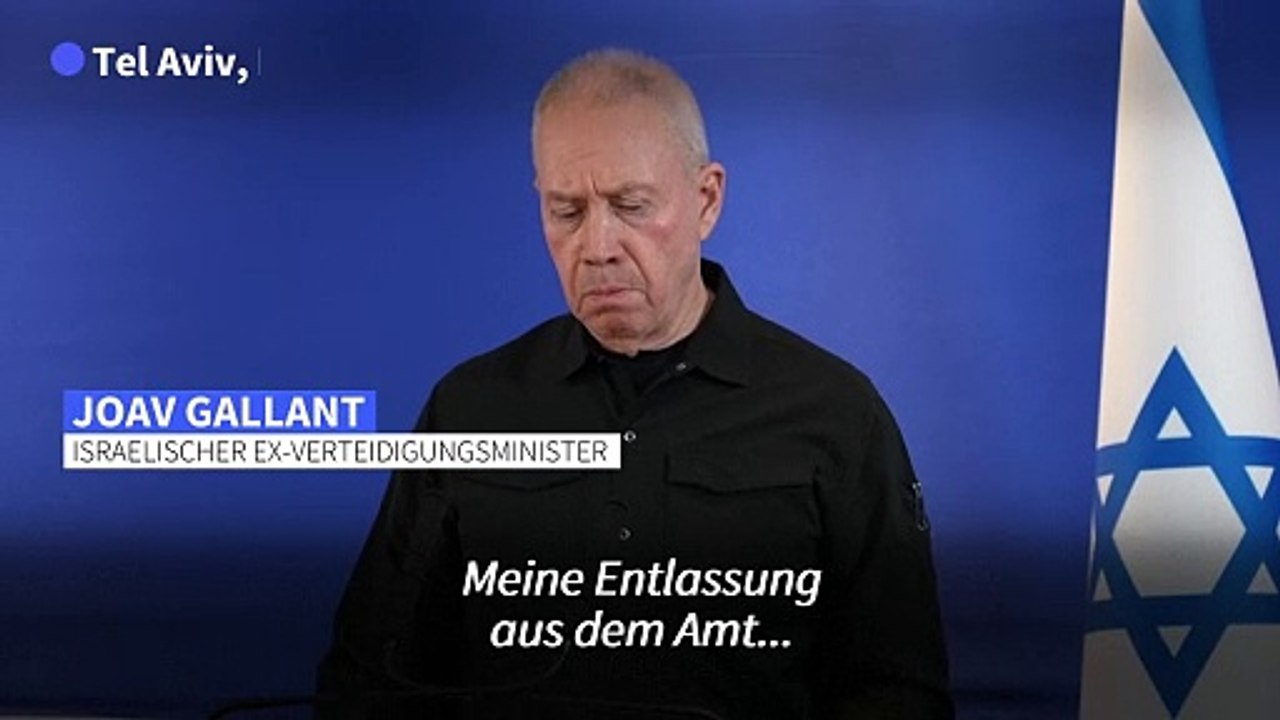 Gallant nennt Gründe für Entlassung als Verteidigungsminister