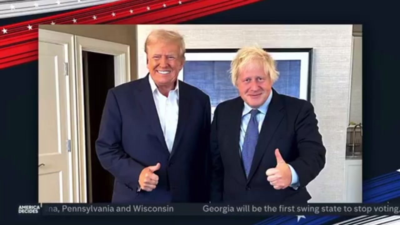Boris Johnson ‘fired’ during live US election coverage for plugging memoir