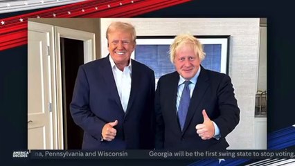 Boris Johnson ‘fired’ during live US election coverage for plugging memoir