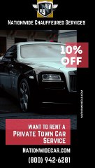 Private Town Car Services Near Me