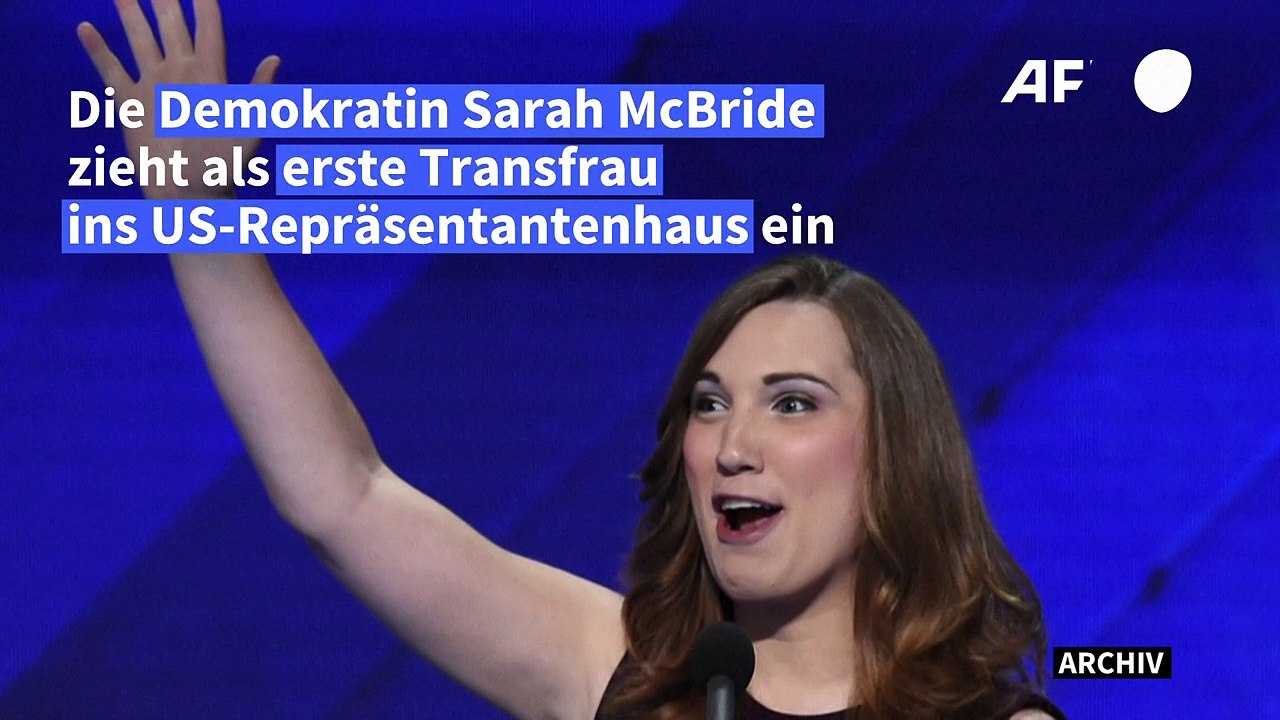 Sarah McBride als erste Transfrau in den US-Kongress gewählt