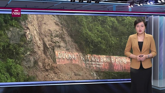 Sạt lở trên đường Trường Sơn Đông gây ách tắc giao thông nghiêm trọng