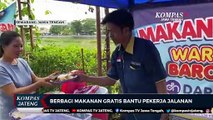 Yayasan Islam Berbagi Makan Gratis Bantu Pekerja Jalanan