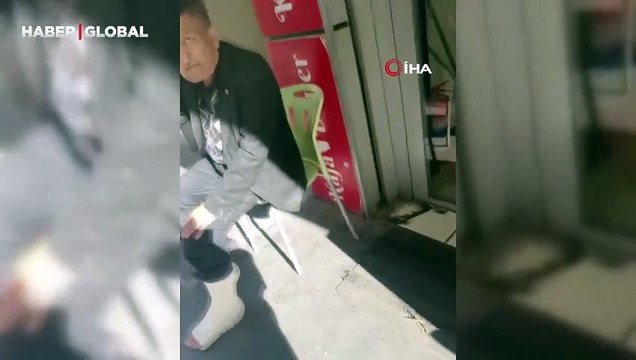 Isparta'da iş yeri sahibi kiracısını koltuk değneği ile darp etti