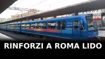 RINFORZI PER LA ROMA LIDO: AUTOBUS AGGIUNTIVI