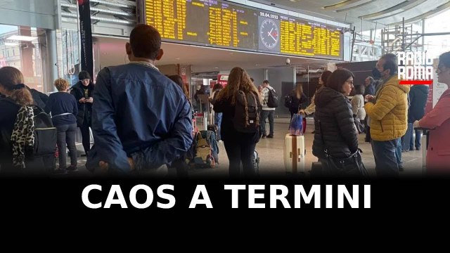 CAOS A TERMINI, TRENI CANCELLATI E RITARDI PESANTI PER TERREMOTO A NAPOLI