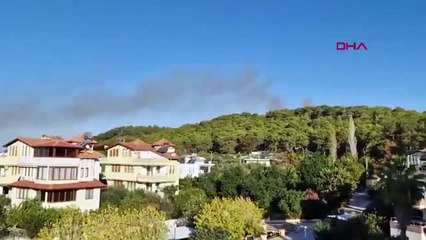 Antalya'da paramotor ormana düştü! Ekipler ulaşmaya çalışıyor