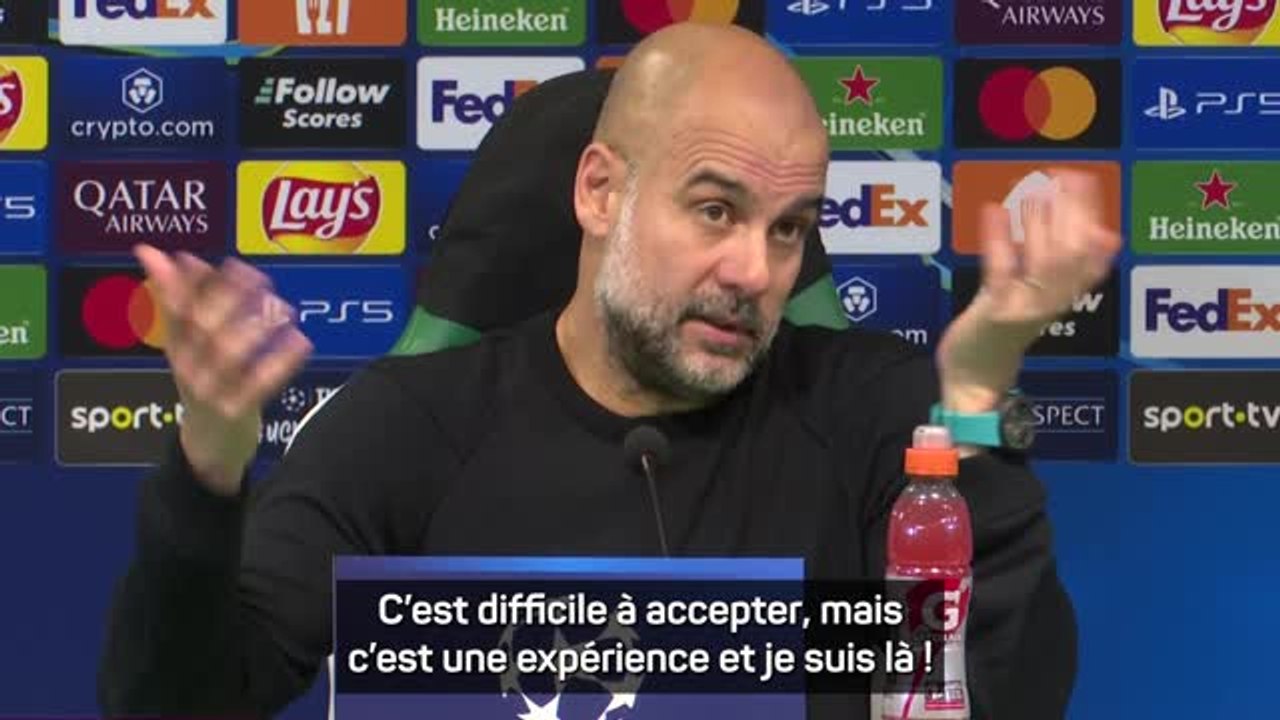 Man. City - Guardiola : "Nous ne sommes pas dans une mauvaise passe"