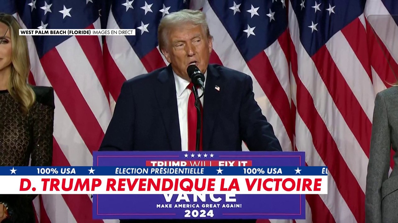 Donald Trump : «Vous allez vous souvenir de ce jour, où les Américains ont repris le contrôle»