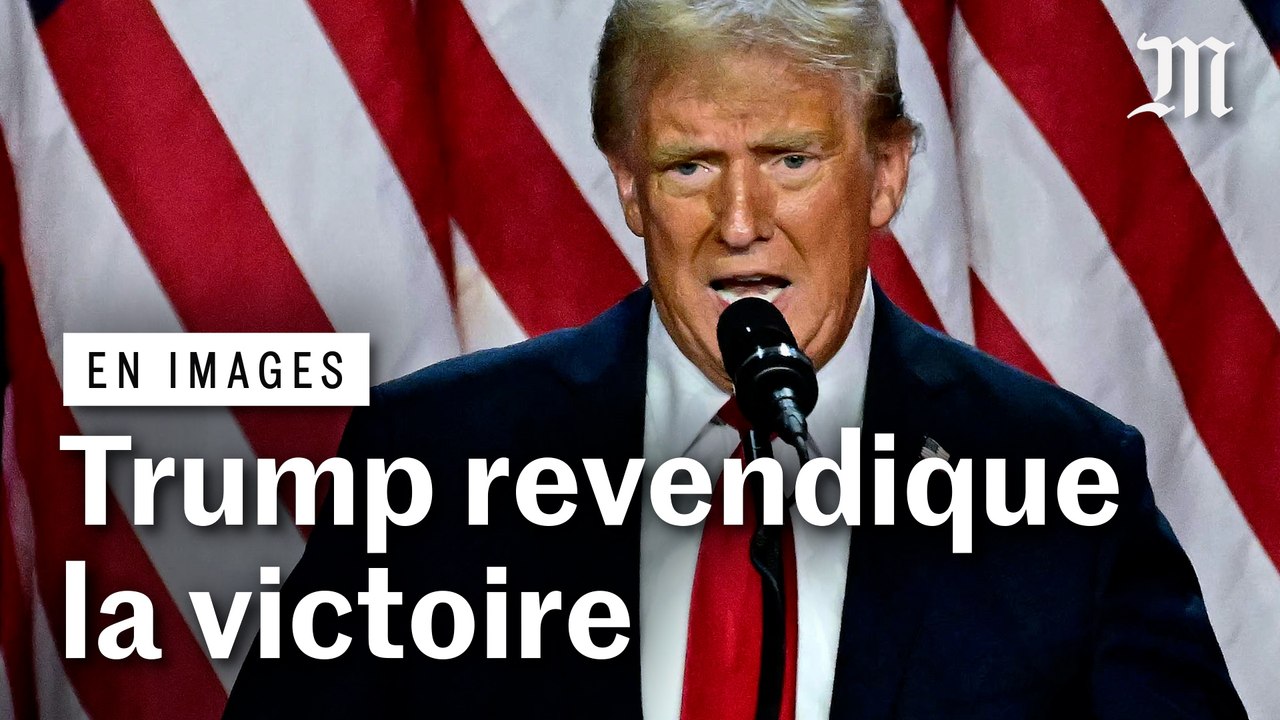 Donald Trump revendique la victoire à l'élection présidentielle américaine 2024