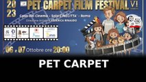 Sesta edizione del Pet Carpet Film Festival