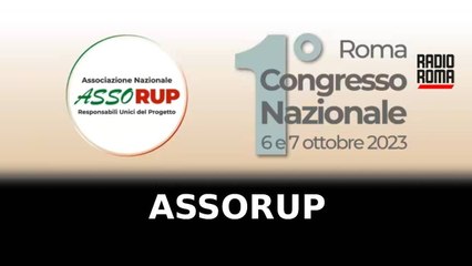 Assorup, primo congresso nazionale il 6 ottobre 2023