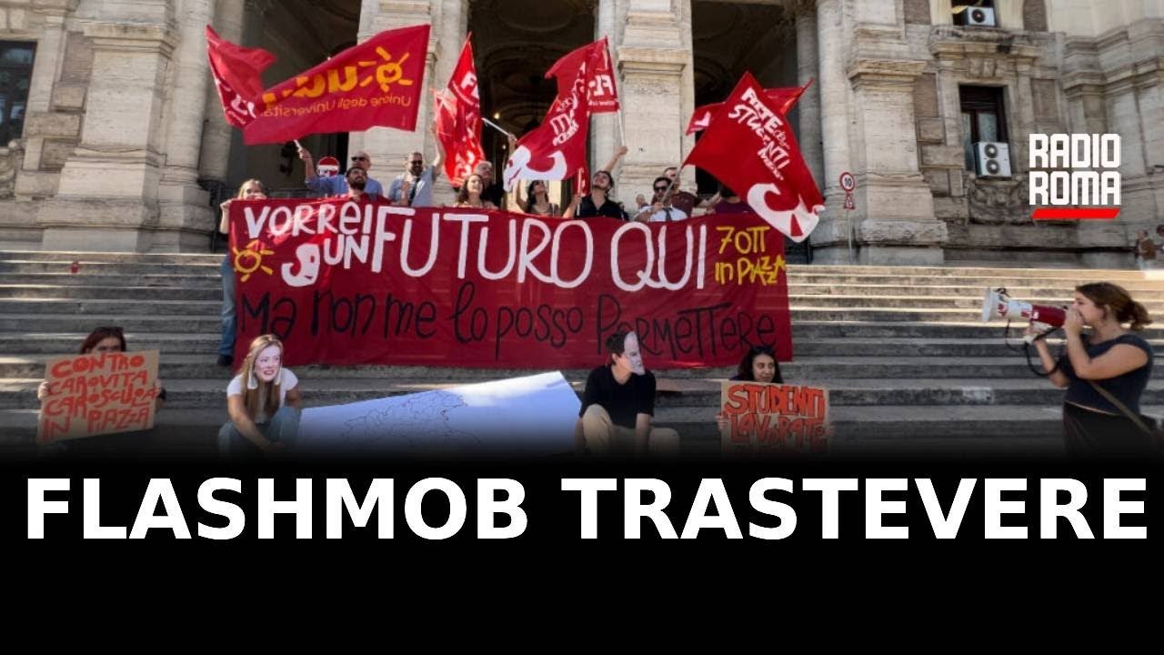 Il flashmob contro l’autonomia differenziata