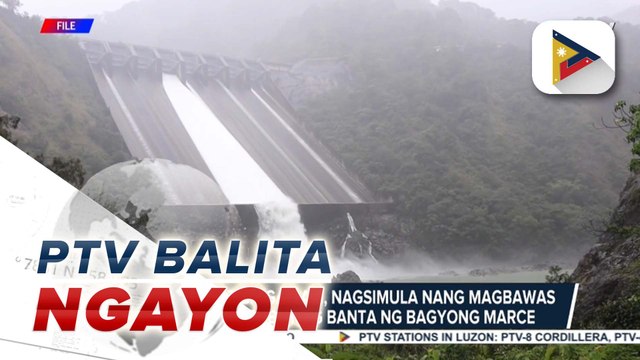 Ambuklao at Binga Dam, nagsimula nang magbawas ng tubig kasabay ng banta ng Bagyong #MarcePH