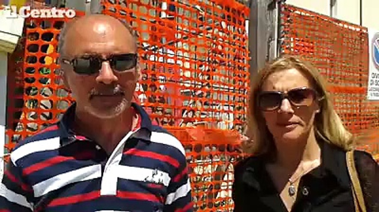 Corsa ad ostacoli per i residenti di via Aveia a Pettino