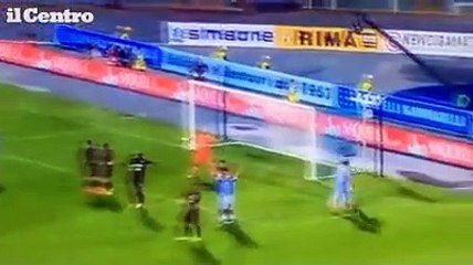 Pescara, tifosi entusiasti dopo la prova con il Napoli
