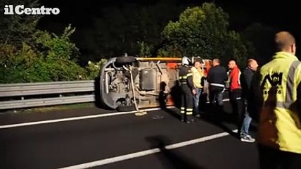 Assalto al portavalori sull'A14: usato anche un muletto