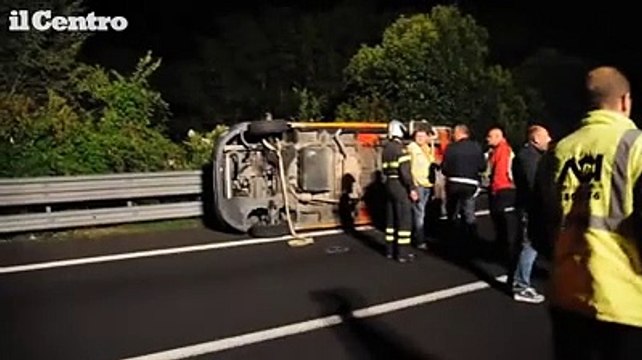 Assalto al portavalori sull'A14: usato anche un muletto