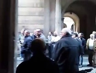 Sulmona, D'Alfonso inseguito dalla folla