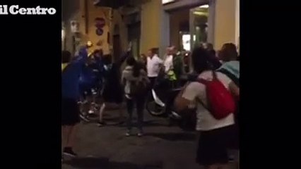 Cori e balli delle campionesse d'Italia di calcio a 5