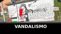 Shireen Abu Akleh, a Roma vandalizzato il murale in suo onore