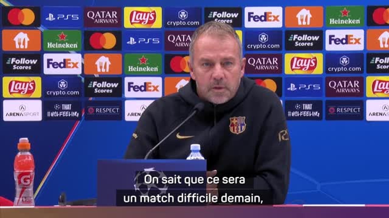 Barça - Flick : "Un match difficile"