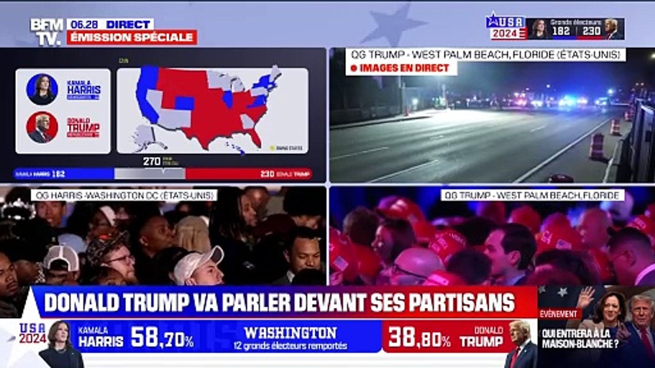 Échange tendu entre Adeline François et un soutien de Donald Trump lors de la spéciale élection américaine sur BFMTV
