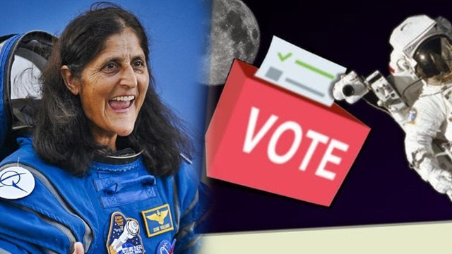 Us Election 2024: Sunita williams And Other Astronauts Cast Votes From Space Full Process