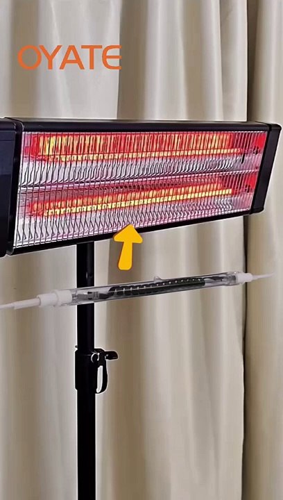 750mm 1500w carbon fiber heating lamps medium wave heat lamp for infrared heaters