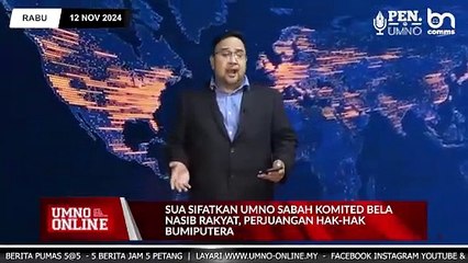 RABU 6 NOVEMBER 2024 - BERITA PEN.UMNO 5@5