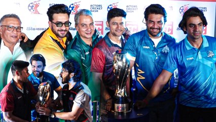 Actor Captains BATTLE For The Trophy! Sharad Kelkar, Aly Goni & Stars At Cricket Bash Launch