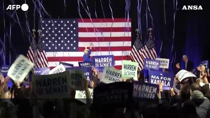 Usa2024, Elizabeth Warren: "Comunque vada, pronti a combattere"