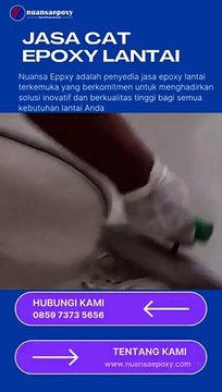 Epoxy Lantai: Kunci untuk Tampilan Lantai Elegan dan Daya Tahan Maksimal | Jasa Epoxy Lantai Taman Sari Jakarta Barat