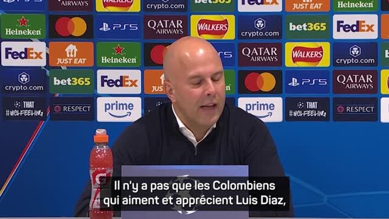Liverpool - Slot : "Je ne suis pas amoureux de Luis Díaz, mais je l'aime beaucoup !"