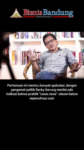 Presiden Prabowo Sowan ke Jokowi, Rocky Gerung: Mulai Lagi Praktik Cawe Cawe