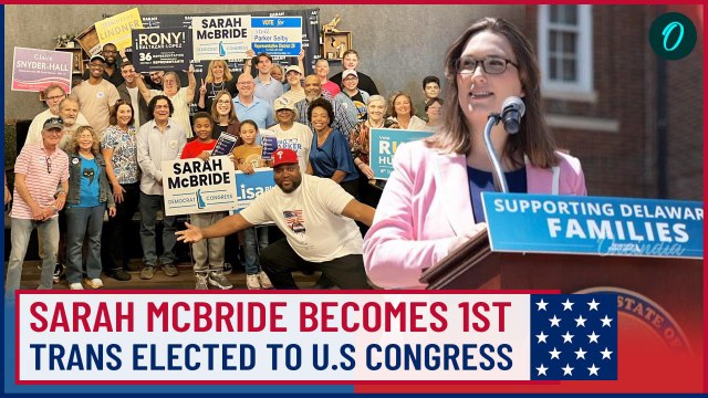Who is Sarah McBride? U.S Gets its First Openly Transgender in Congress | U.S Elections