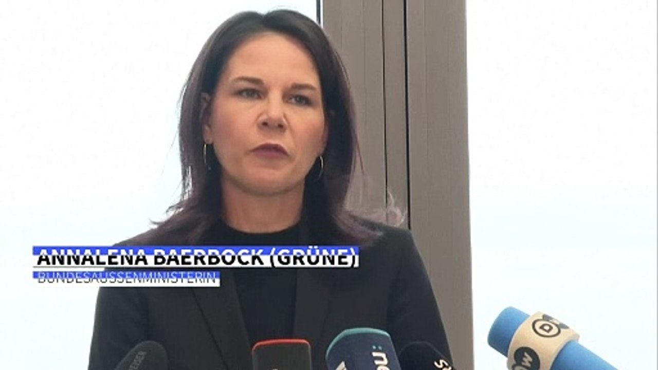 Baerbock: 'Frieden in der Ukraine nur mit den USA'