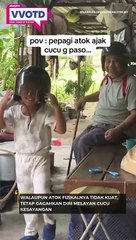 Beruntungnya adik dapat rasa momen-momen berharga dengan atok!