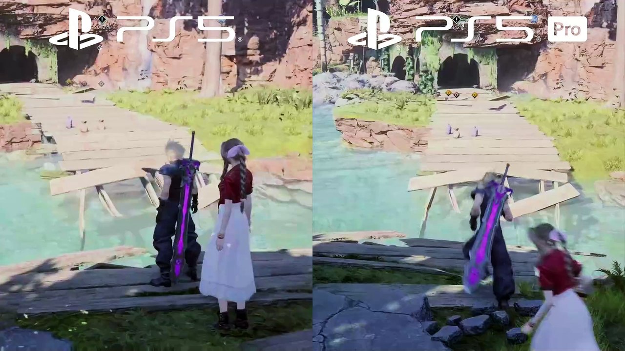 Final Fantasy VII Rebirth - PS5 vs PS5 Pro