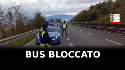 In gita dalla Calabria a Roma: bus senza assicurazione, bloccato